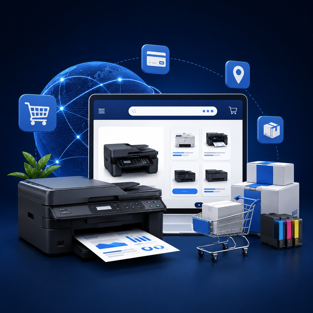 PrintShop Team and Warehouse